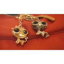 《SS2S》小O眼鏡貓鑰匙圈（金色款）